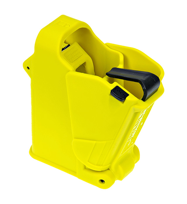 Maglula UpLULA Universal Pistol Magazine Loader 9mm - .45ACP, Yellow UPL