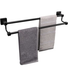 Double Bath Towel Bar - Thicken SUS304 Stainless Steel Towel Rack for Bathroo...