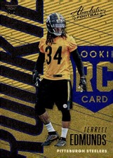 2018 Panini Absolute #104 Terrell Edmunds Spectrum Blue