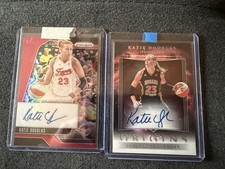 Katie Douglas Indiana Fever 2 Card Auto Lot Purdue
