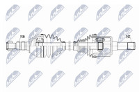 NTY Antriebswelle NPW-PL-171 FüR Opel Astra GTC Cascada W13 Biturbo Cdti