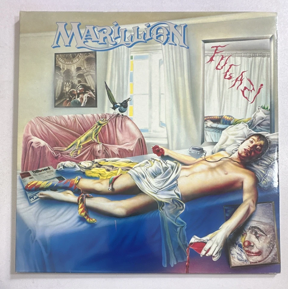 Marillion - Fugazi - LP Vinyl Record  Rock Uk Issue EX / EX Condition - Image 2 of 4