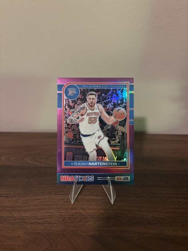 2024-25 Panini Nba Hoops - Isaiah Hartenstein #139 Premium Purple Prizm /249