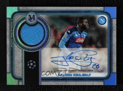 2019 Museum Collection UEFA Champions League 64/75 Kalidou Koulibaly Auto 10cn