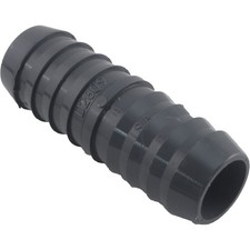 LASCO 1429-010 PVC Coupling 1" Barb x 1" Barb Gray