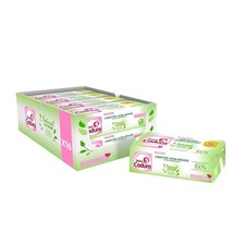 Bébé Lingettes à l'Huile d'Amande Douce Bio, Pour Visage, Corps et Mains, Hyp...