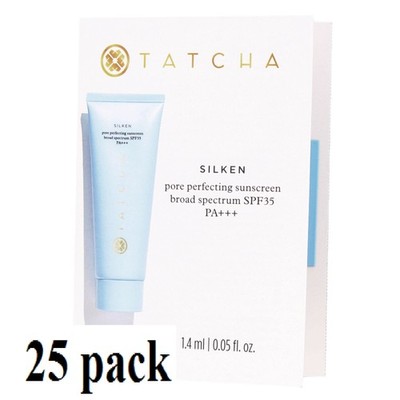Tatcha Silken Pore Perfecting Sunscreen Broad Spectrum SPF 35EXP. 2/19 (25 pack)