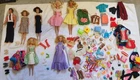 VINTAGE BARBIE, KEN, & MIDGE SET INCLUDING SLL ACCESORIES SHOWN (see all 5 pics)