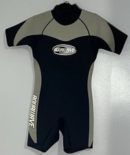 Aquawave Water Sports diving Black And Gray Scuba Suit Sz Small On Sale LOOK