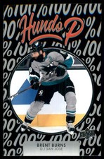 2021-22 Upper Deck Hundo P Brent Burns San Jose Sharks #HP4