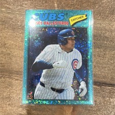 Topps Heritage Parallel Moises Ballesteros Chicago Cubs #247 Baseball Card Teal