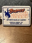 Cripple Creek Colorado Bronco Billy’s Casino Sports Bar Black Hawk CO Keychain — photo 1