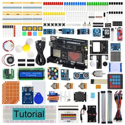 Complete Starter Kit with Board V5 Rev4 WiFi (Compatible with Arduino IDE), A...