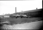 1945 WW2 B&W Vintage Photo Negative of a Captured Japanese Airplane - Ki-45 (?)