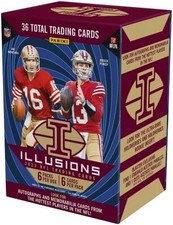 2023 Panini Illusions Football Blaster Box 6 Packs NFL Trading Cards Sealed