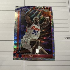 2025-26 Topps Chrome #183 ADEM BONA Rook Wave Refractor SP Sixers 