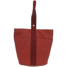 HERMES Bag: Sacso MM Orange W28H26.5D21cm w/o accessories;