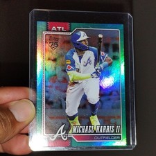 Topps Series 1 Parallel Michael Harris II #310 Braves Baseball Card