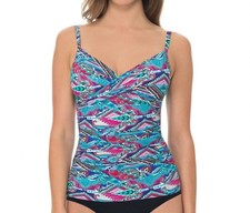 Profile By Gottex Lingerie Tankini Top Size 8