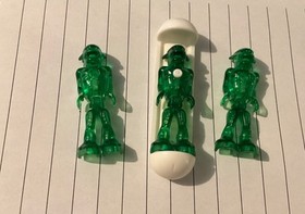 LEGO Mars Mission Alien Marble Glow mm001 Minifigure 7690