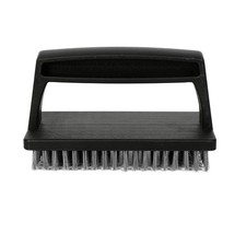 Expert Grill Steel Fiber Brush with Ergonomic Handle for Cleaning