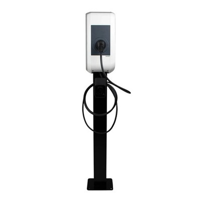 Standfuß für KEBA P30 Ladestation - Ganzmetallsäule 149 cm - Mattschwarz - Wandm