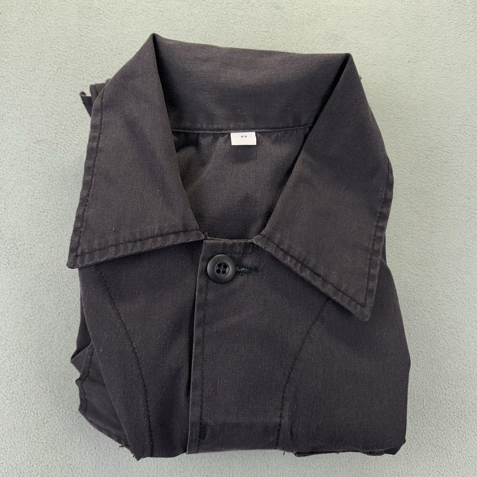 Vintage US Military Black Field Jacket Medium Utility Combat 70s 80s thumbnail 10