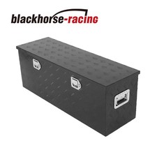 Aluminum Heavy Duty 44x14x16 Pickup Truck Bed Storage Tool Box W Lock Key