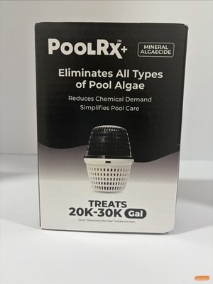 Pool R-X Black White - Treats 20k-30k Gallons Pool Care #331066 SEALED