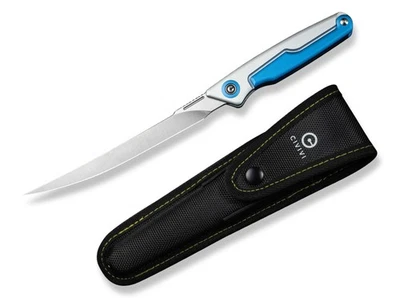 CIVIVI Shawka 14C28N Blue Aluminum Filetiermesser Angelmesser Blau C22029B-2 - Bild 1 von 4