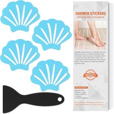 Bathtub Stickers Non Slip, Shell Shaped Tubs Safety Shower Treads, Adhesive Stic