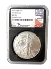 2020 P Silver Eagle  John Mercanti Hand Signed NGC MS 70 First Releases