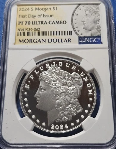 2024-S Morgan Dollar (2021-Present) Proof — photo from the most recent tracked eBay sale