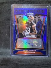 2024 Certified Cedric Tillman Blue Auto/ 75