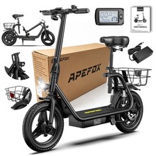 APEFOX C14 Elektroroller 900W 15AH E-Roller 40km/h 14" City E-Scooter mit …