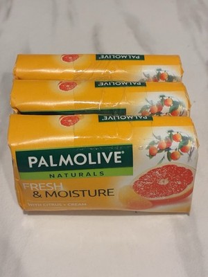 Palmolive Naturals Fresh & Moisture Body Bar Soap Citrus + Cream Multipack