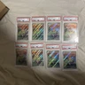 Pokemon black bolt white flare 8 Card Psa9,8, and 7 Victini Promo