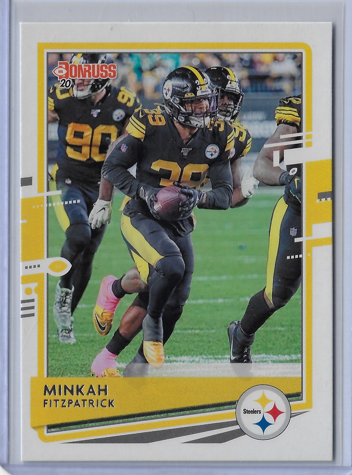 2020 Panini Donruss Minkah Fitzpatrick #216 Pittsburgh Steelers