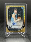2025-26 Bowman Chrome Liam McNeeley RC Autograph Gold Geometric 40/50 #BCA-LM