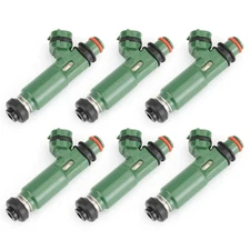 6PCS Fuel injectors For Toyota Land Cruiser 23250-66010 2320966010 23209-66010
