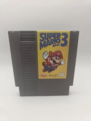Super Mario Bros 3 - Nintendo NES - Authentic Cart Only Cleaned & Tested - Image 1 of 4