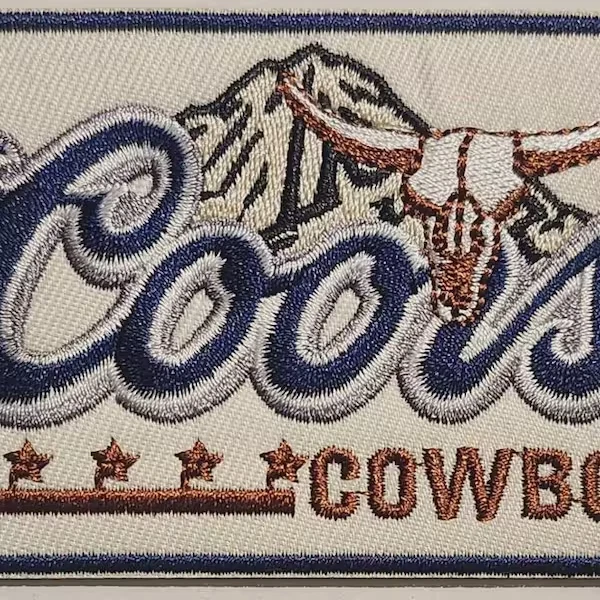 Coors Cowboy, American Hat Company & TX Symbol – Pack of 3 Patches - Image 4 of 4