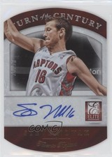 2013 Panini Elite Turn of the Century Signatures 26/50 Steve Novak #8 Auto 05ks