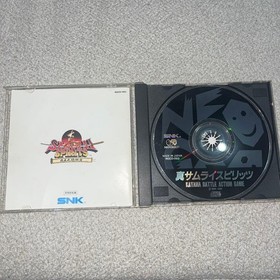 Samurai Shodown Spirits Neo Geo CD 4-Game Set with Manuals and KOF98 Extra