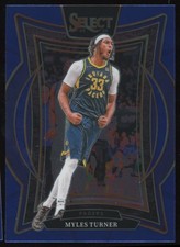2024-25 Panini Select Blue Myles Turner Concourse Indiana Pacers #4
