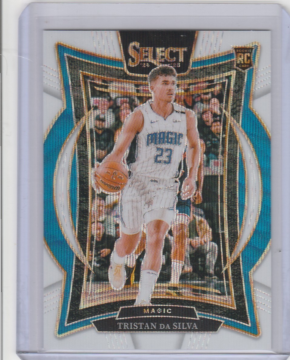 2024-25 Panini Select TRISTAN DA SILVA Wave White Prizm RC 48/99 Rookie #83