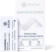Snow Magic Dissolving Teeth Whitening Strips -DIAMOND SERIES-42 Ct-New!!!