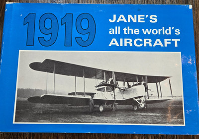 Jane's All the World's Aircraft 1919 1969 reprint