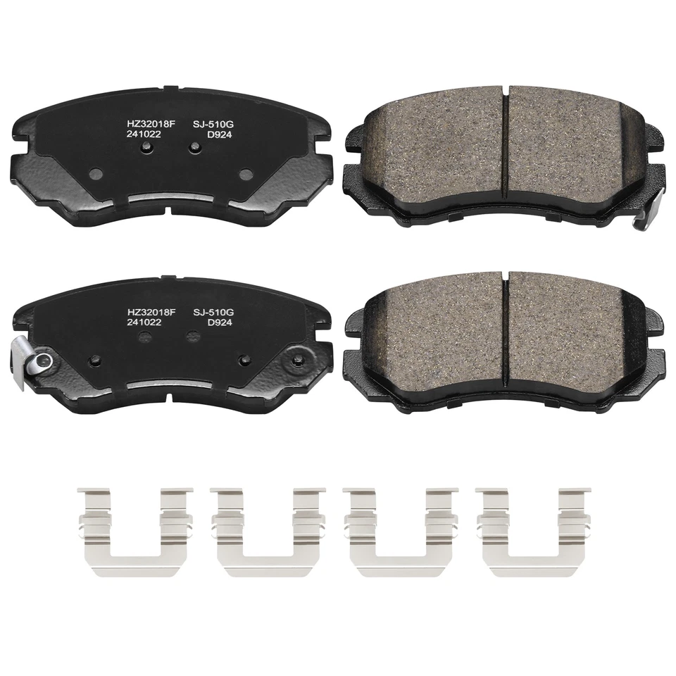 Pastillas de freno delanteras y traseras de cerámica para Elantra Sonata Tucson Optima Sportage Foto 4 de 4