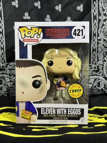 Funko Pop! Vinyl: Stranger Things - Eleven with Eggos (Chase) #421
